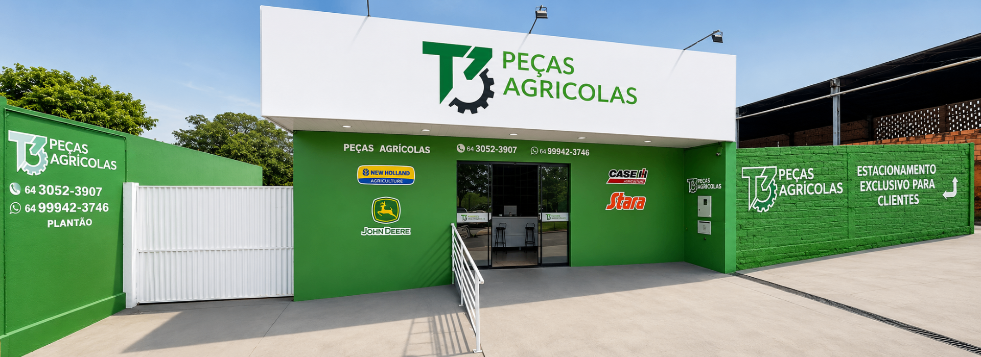 Loja T3 Peças Agrícolas em Jataí - GO